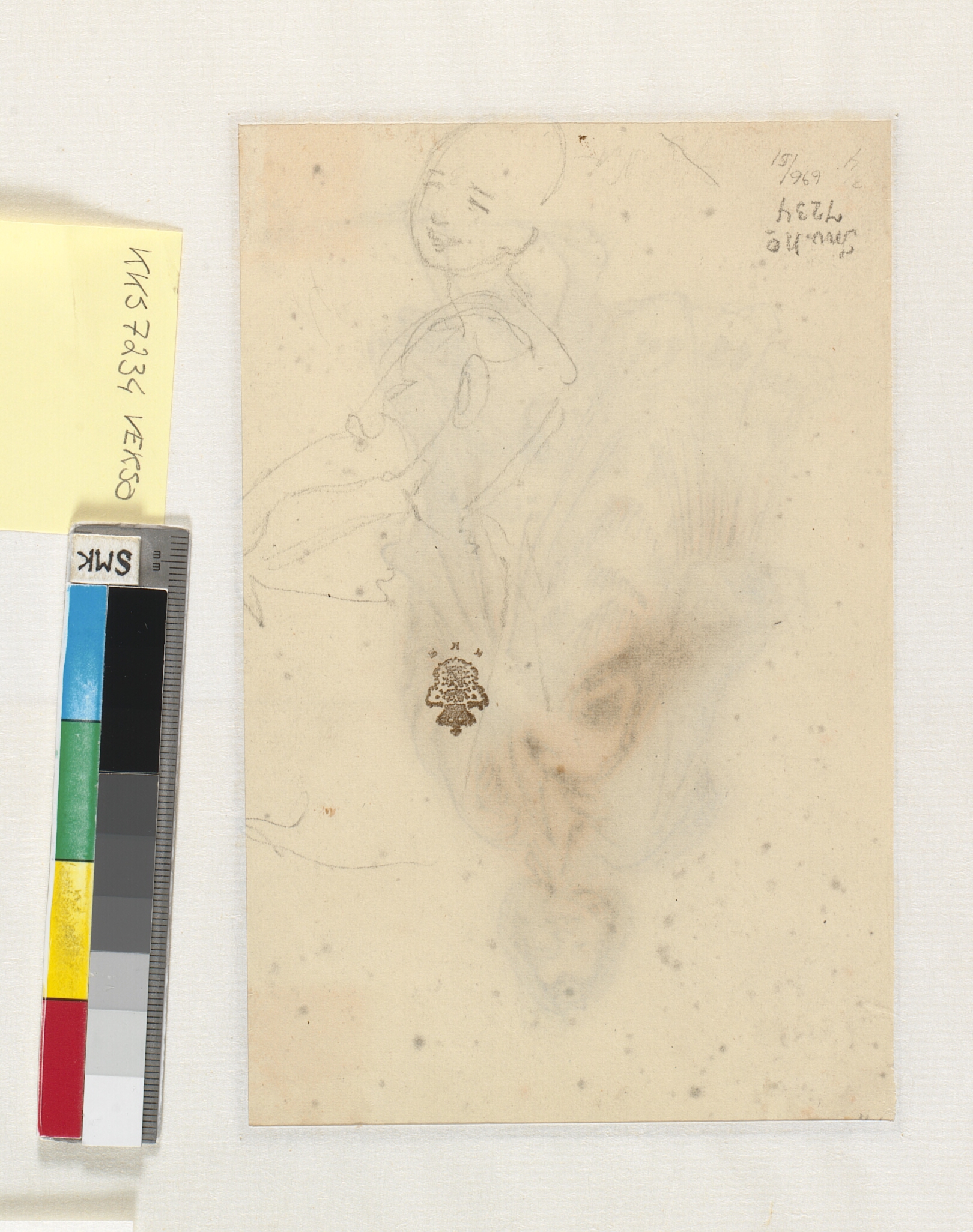 Blyantsrids af den vægelsindede